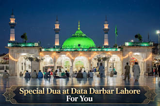 pray for you at data darbar lahore