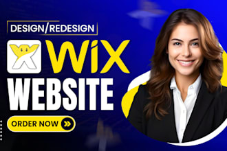 do wix website design and wix redesign with booking and ecommerce setup