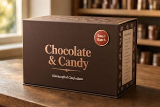 design a professional product packaging box
