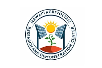 make hawaii local food logo with solar energy research