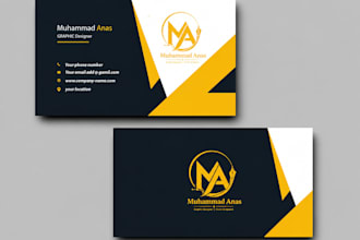 design a modern and professional business card