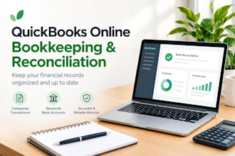 do quickbooks online bookkeeping and bank reconciliation