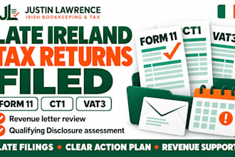 fix your late ireland tax return form 11 ct1 vat3 and file qualifying disclosure