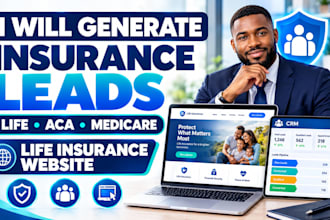 generate life insurance, aca health insurance leads build life insurance website
