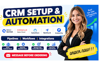 setup mekari qontak oracle sales cloud  salestarget salesflare nethunt CRM
