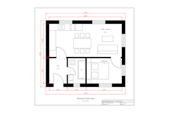 draw 2d autocad floor plans and drawings from your sketches