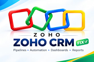 setup zoho crm customization sales pipeline dashboards ereports fix zoho apps