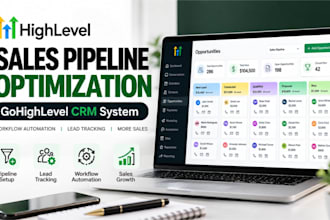optimize gohighlevel CRM sales pipeline and lead tracking workflow automation