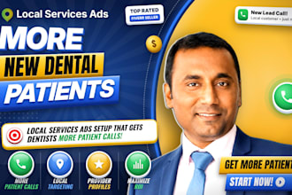 set up google local services ads for dentists and dental practices
