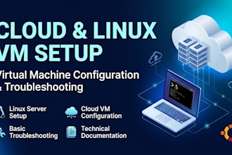 set up and configure linux virtual machines on the cloud