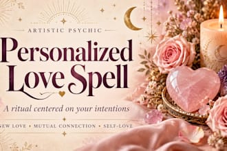 cast a personalized powerful love spell for you