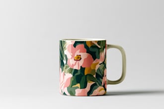 make amazing typography and custom coffee mug design