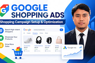 set up and optimize your google shopping ads and merchant center feed