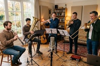 play oboe, tuba, flute, trumpet, trombone for your tracks