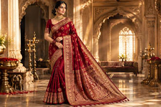 create ai saree and lehenga fashion images and prompts