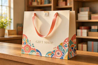 create stunning shopping bag packaging for your brand