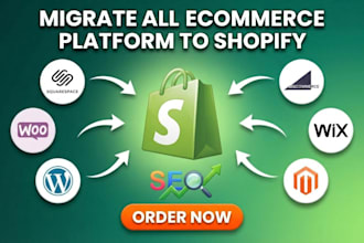 prestashop migration, opencart migration bigcommerce bumpa migration to shopify