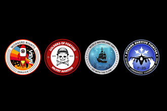 design a tactical military shield and dog training logo