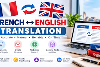 translate french to english and english to french