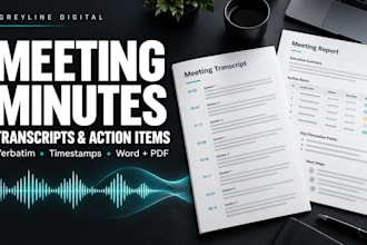 turn meeting recordings into clear minutes and action items