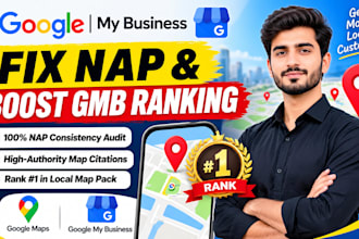 fix nap consistency and do map citation for gmb ranking