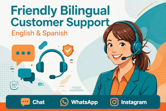 friendly customer support for chat and whatsapp