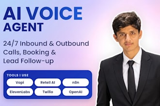 build ai sales agent, ai calling agent, ai receptionist , n8n automation