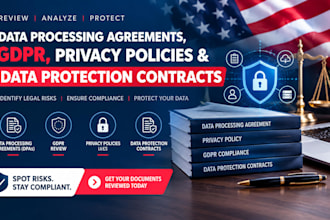 review data processing agreement gdpr privacy policies data protection contracts
