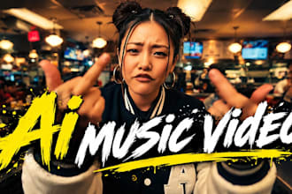 make ai music video ai rap music video with powerful visuals