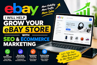 help grow your ebay store with SEO and ecommerce marketing