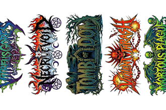do death metal blackened death death doom death thrash art