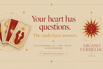 do an accurate love tarot reading with clear answers in 24h