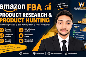 do amazon fba product research and product hunting