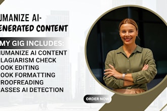humanize ai generated content, rewrite ai content, ai proofreading, edit