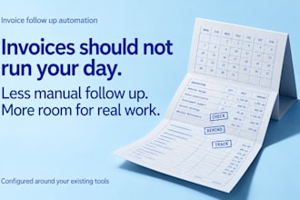 automate invoice reminders and payment tracking for your business