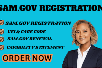 handle your samgov registration, uei, cage code and renewal