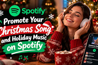 promote your christmas song and holiday music on spotify