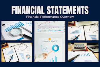 prepare financial statements and perform financial analysis