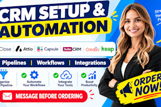 setup close attio capsulecrm localiq zapla tribecrm suitecrm creatio keap efficy