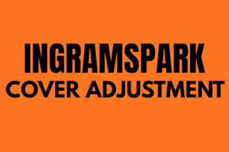 adjust, fix, and resize your book cover for ingramspark