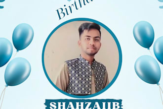 design birthday card and invitation card for you
