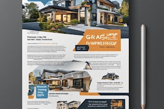 design stunning real estate flyer