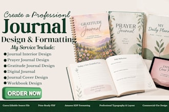 do canva journal design journal formatting prayer journal design workbook design
