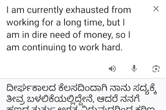 translate english to kannada