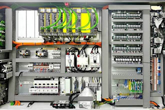 develop siemens allen bradley omron plc and design hmi scada systems panel