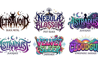 do atmospheric black post black blackgaze shoegaze lettering