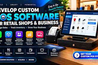 develop custom pos software for retail shops and business