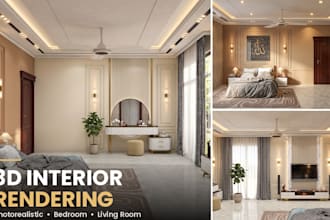 create photorealistic 3d interior renders for your home