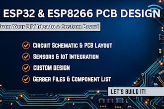 do esp32 pcb design, esp8266 iot pcb layout, gerber files for new DIY starters