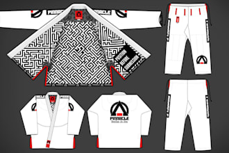 design custom bjj gi, jiu jitsu and manufacturing